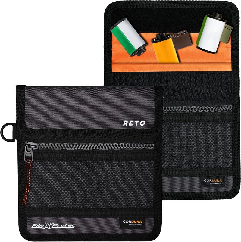 RETO Film X-Protec Bag - CORDURA Waterproof, X-Ray Proof, Lead-Free, Radiopaque Fabric, Lightweight, Durable Duo Layer, Radiation-Resistant Protective Film Bag Size S (16.5 x 18.0 cm) (One Piece) - Image 1